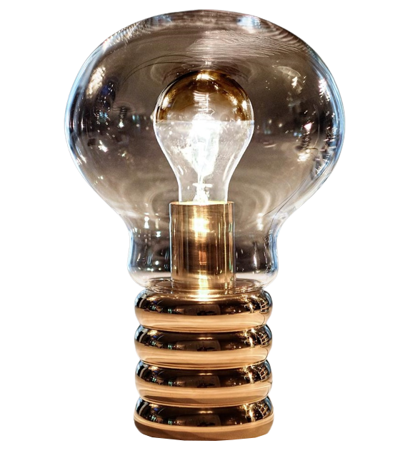 Bulb Brass Ingo Maurer Table Lamp