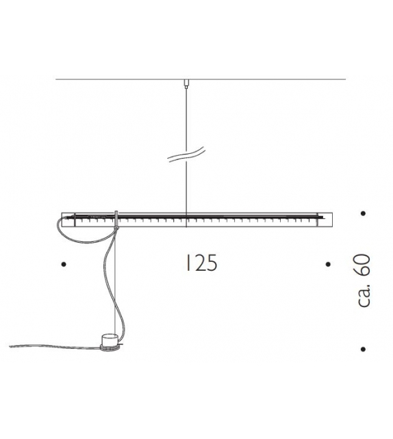 Tubular Balance Ingo Maurer Tischleuchte