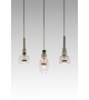 Flauti Linear Chandelier 31 Rose Giopato & Coombes Candelabro