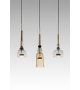 Flauti Linear Chandelier 32 Amber Giopato & Coombes Leuchter