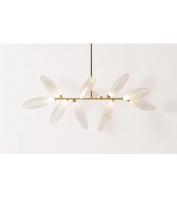 Gem Branch Chandelier 10 Giopato & Coombes Candelabro