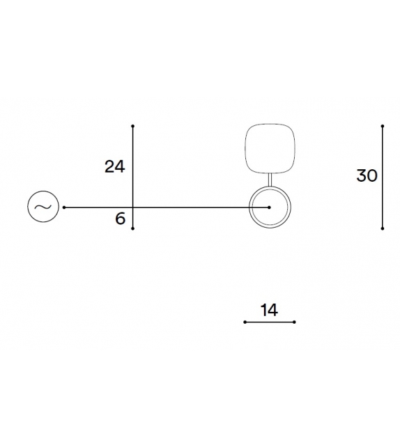 Gioielli 11 Ceiling / Wall Lamp Giopato & Coombes