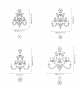 Taif Barovier & Toso Chandelier