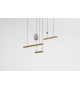 Milky Way Chandelier Horizontal Elements Giopato & Coombes Leuchter