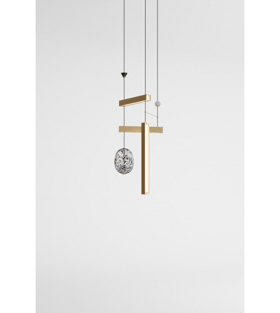 Milky Way Chandelier Vertical Elements Giopato & Coombes