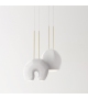 Moonstone Circular Chandelier 02 Giopato & Coombes Lampadario