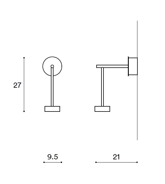 Softspot Wall Vertical Giopato & Coombes Lámpara de Pared