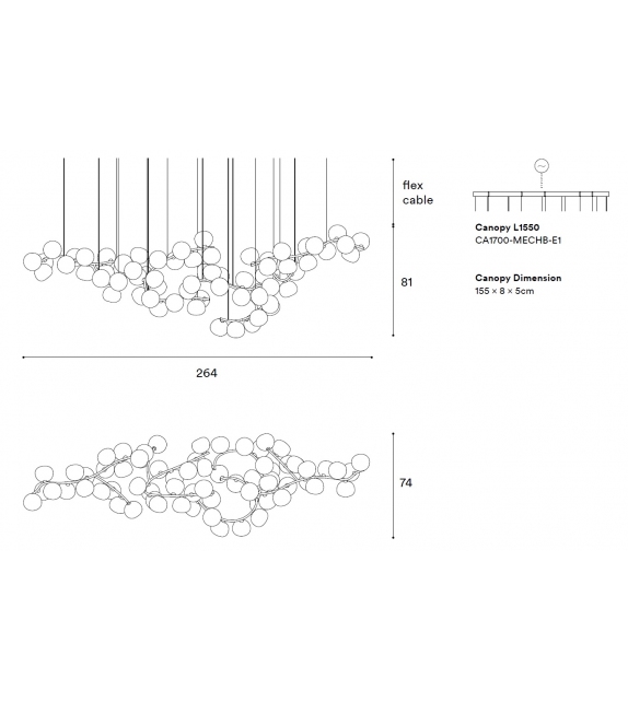 Maehwa Chandelier Branch 68 Giopato & Coombes