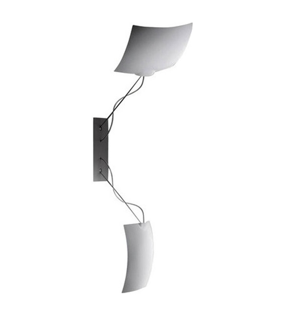 2 x 18 x 18 Ingo Maurer Wall Lamp