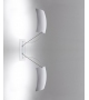 2 x 18 x 18 Ingo Maurer Wall Lamp