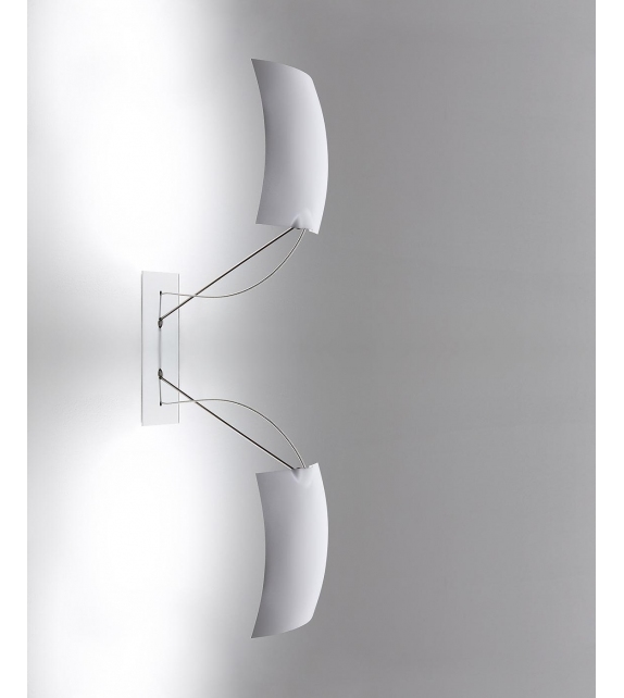 2 x 18 x 18 Ingo Maurer Wall Lamp