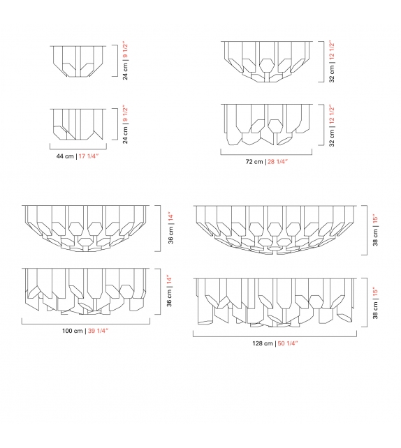 Trim Barovier&Toso Pendant Lamp