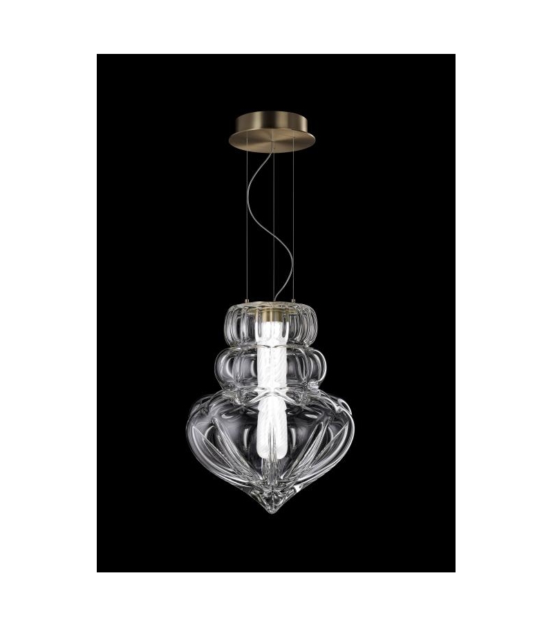 Vallonné Barovier & Toso Pendant Lamp