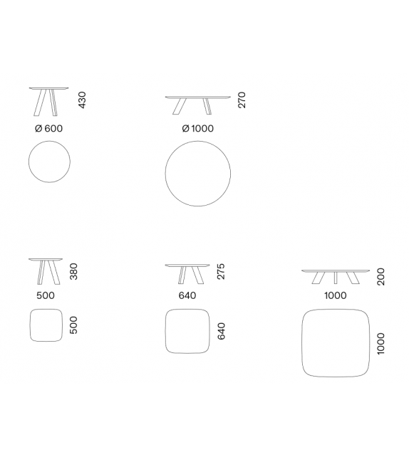 Hi-Deck Capodopera Table Basse