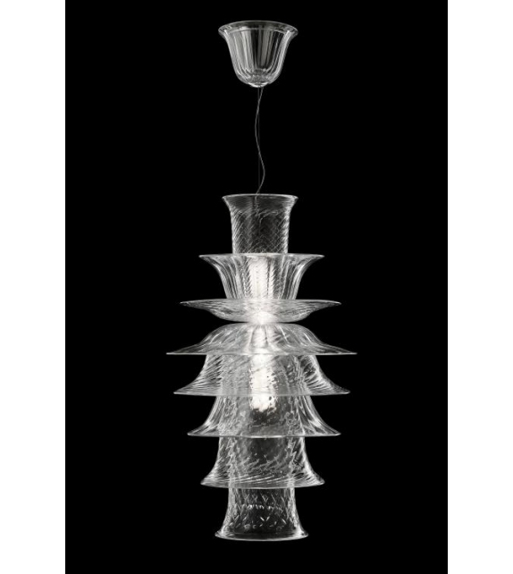 Vallonné Opale Barovier & Toso Pendant Lamp