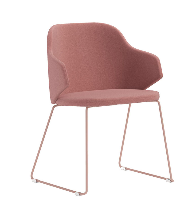 Pink discount easy chair