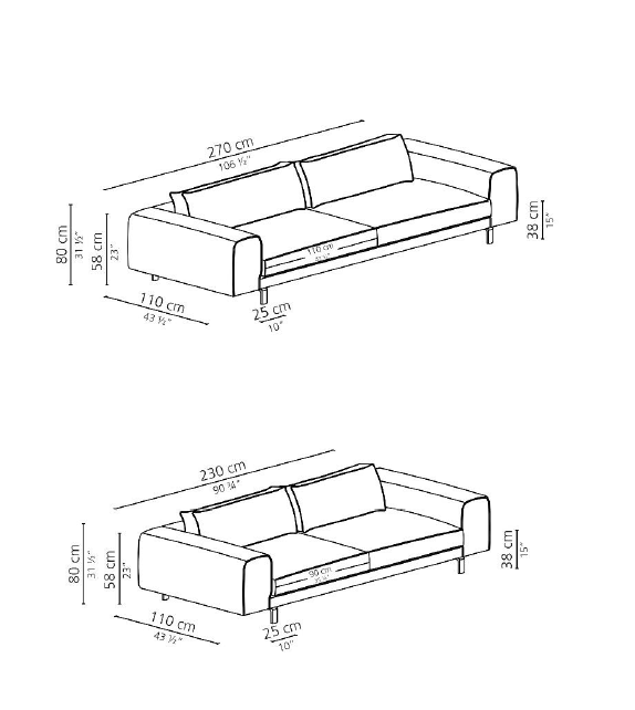 Sofa Hampton Casamilano