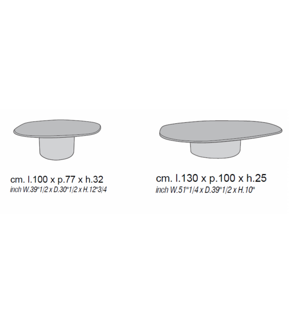 Atollo Casamilano Table D'Appoint