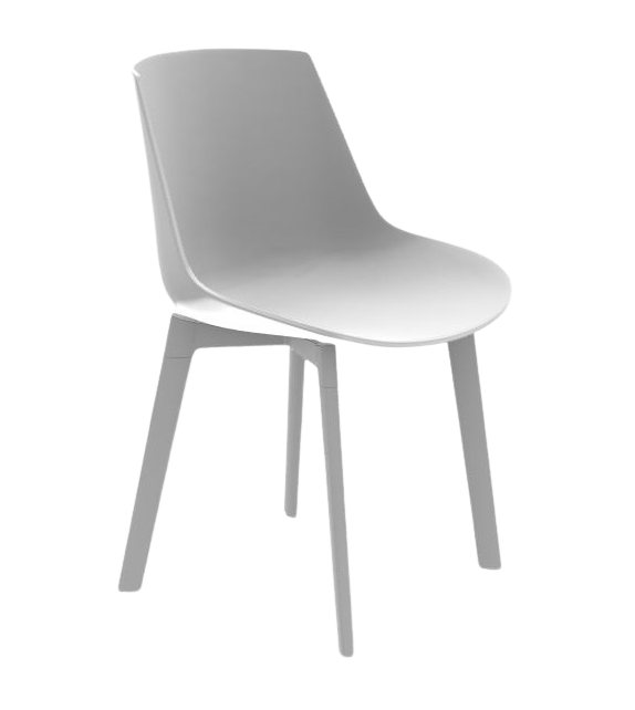 Flow Chair Stuhl 4 Beine Cross MDF Italia