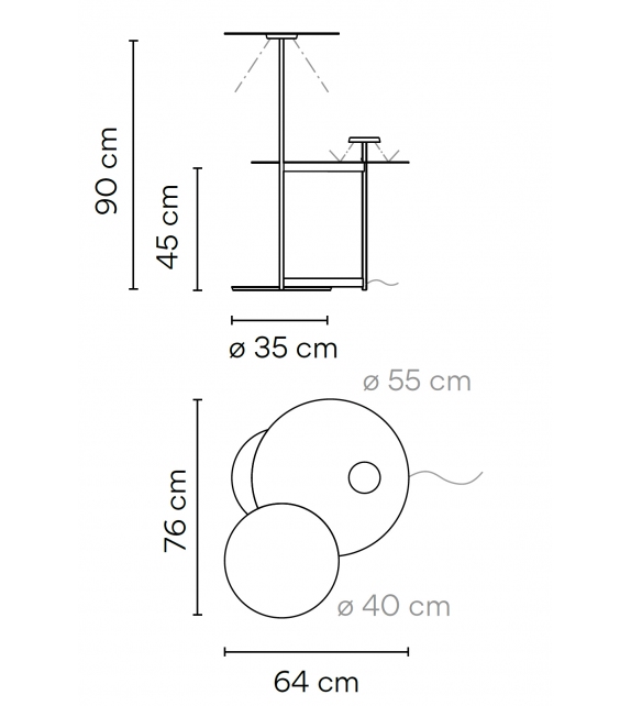 Flat 5945 Vibia Stehleuchte