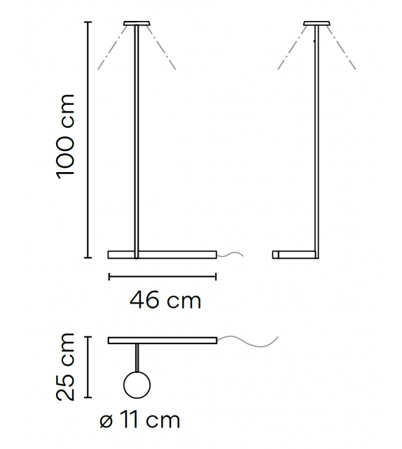 Flat 5955 Vibia Floor Lamp