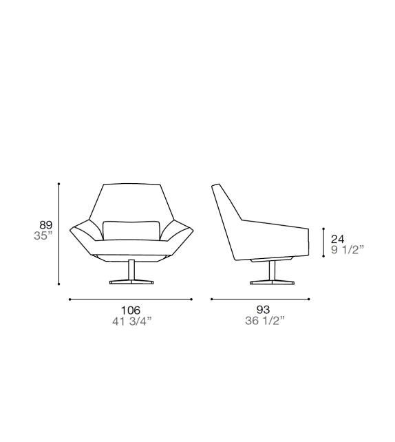 Raku Alf DaFrè Chaise