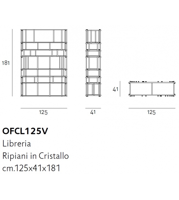 Off Cut Living Divani Bibliothèque