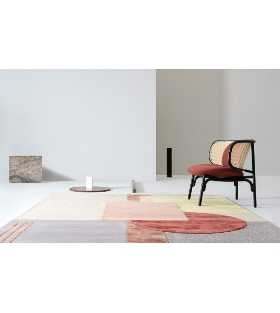 Around Colors Rug Brown Gebrüder Thonet Rug