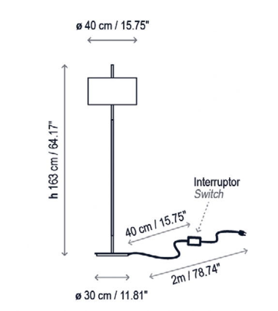 Danona Bover Floor Lamp