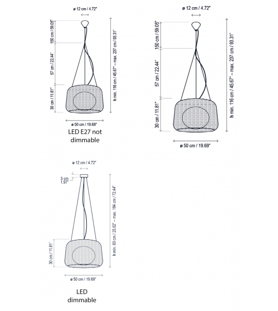 Fora Bover Ceiling Lamp