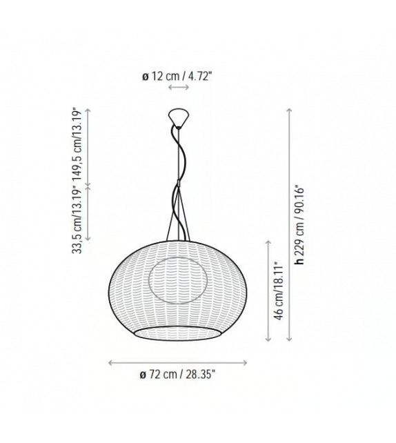 Garota 2 Bover Pendant Lamp