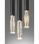 Beam Stick Glass Olev Suspension Lamp