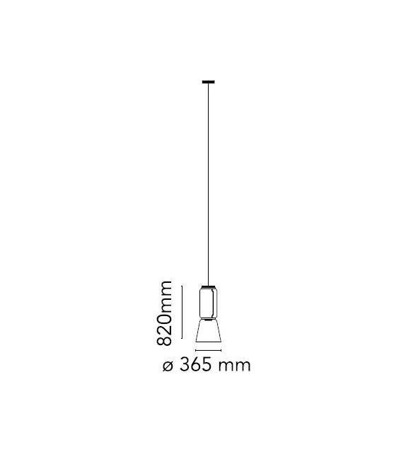 Ready for shipping - Noctambule Flos Suspension Lamp