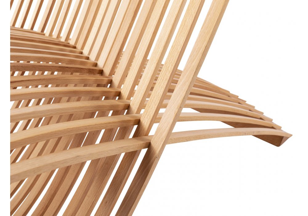 WOODEN CHAIR Armchair By Cappellini | design Marc Newson