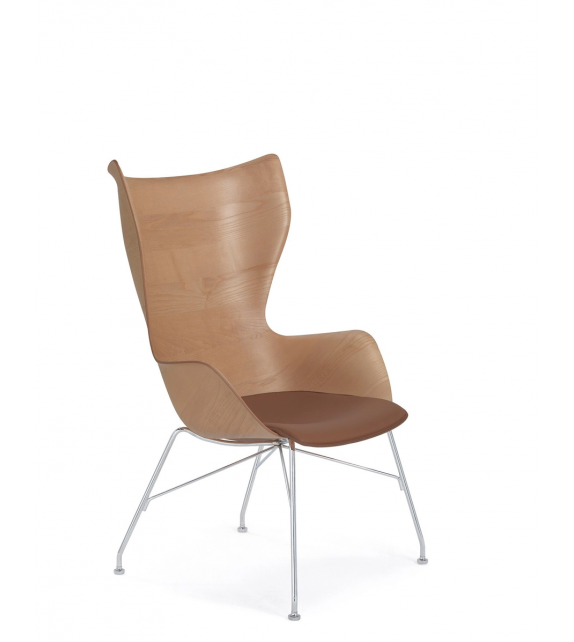 Ready for shipping - K/Wood Kartell Armchair
