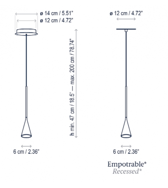 Skybell Plus Bover Pendant Lamp