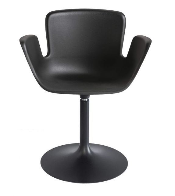 Juli Plastic Cappellini Small Armchair with Goblet Base