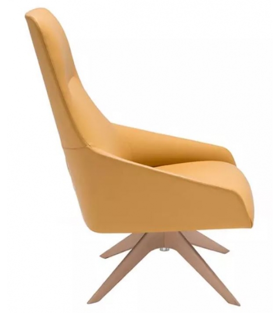 Alya Beech Andreu World Lounge Chair