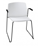 Rama Kristalia Chair with Slide Frame & Armrests