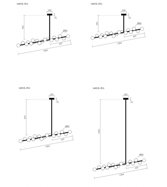 Mimosa Ceiling Atelier Areti Pendant Lamp