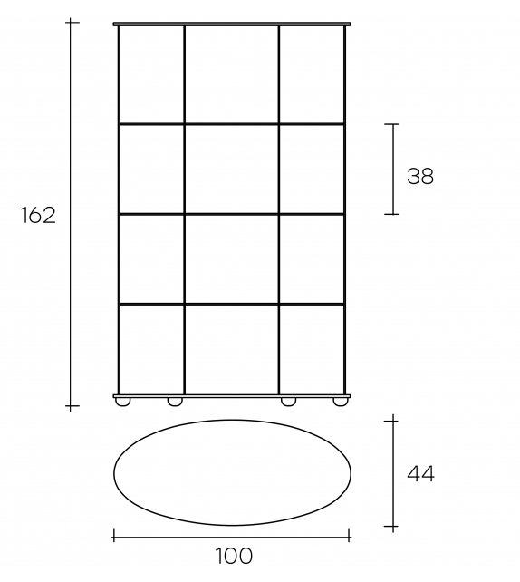 Palladio Vitrine Fiam