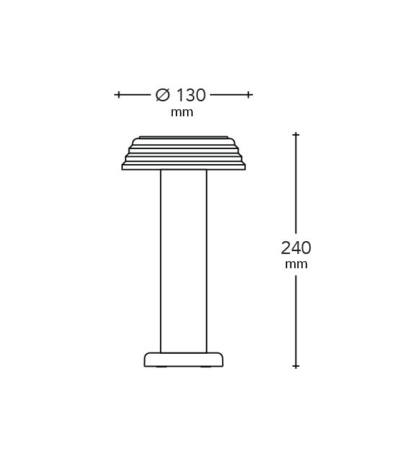 PL1 Sowden Lampe de Table Portative