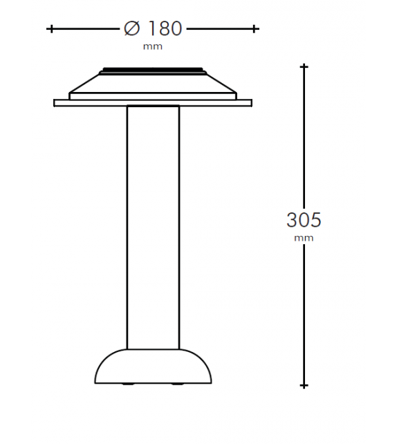 PL2 Sowden Tragbare Tischlampe