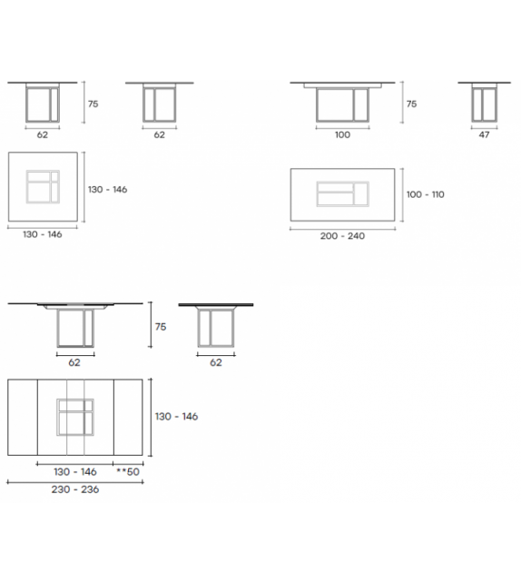 Fiam Theo Table