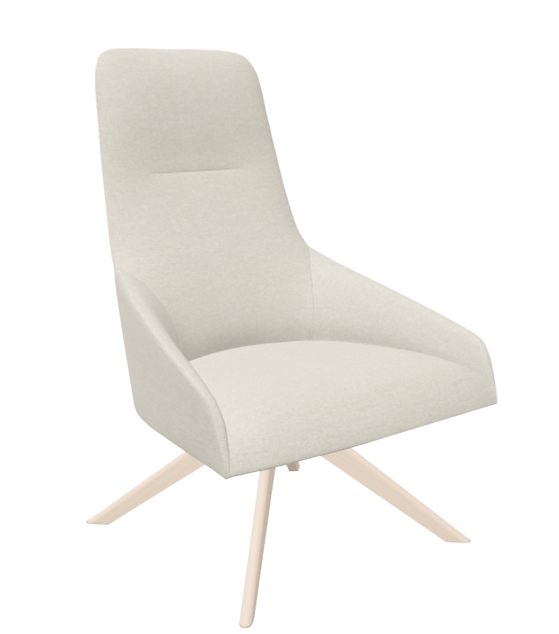 Alya Beech Andreu World Lounge Chair