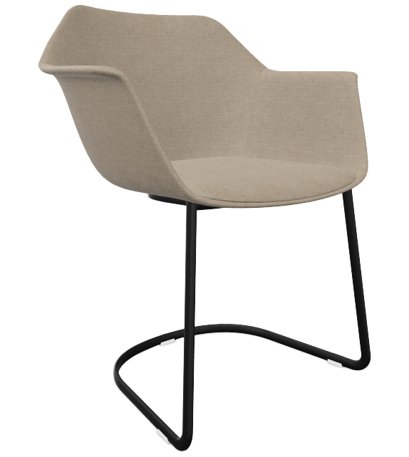 Gala Andreu World Cantilever Base Armchair