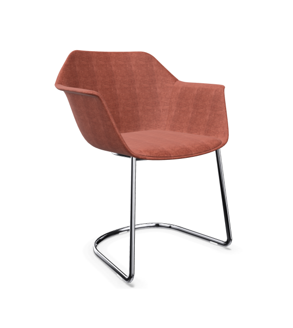 Gala Andreu World Cantilever Base Armchair