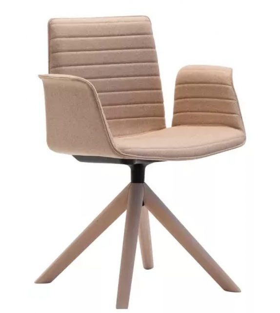 Flex Andreu World Beech Base Armchair