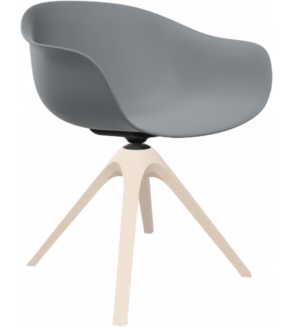 Next Andreu World Beech Base Armchair