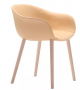 Next Andreu World Armchair Upholstered and Beech Base